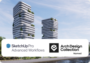 Bundle: SketchUp Pro Advanced Workflows (annual license) + ArchDesign Collection Named (annual license) subscription