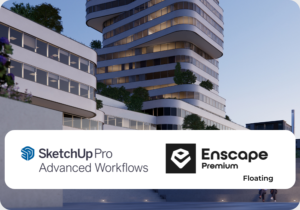Bundle: SketchUp Pro Advanced Workflows (annual license) + Enscape Premium Floating (annual license) subscription