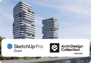 Bundle: SketchUp Pro Scan (annual license) + ArchDesign Collection named (annual license) subscription